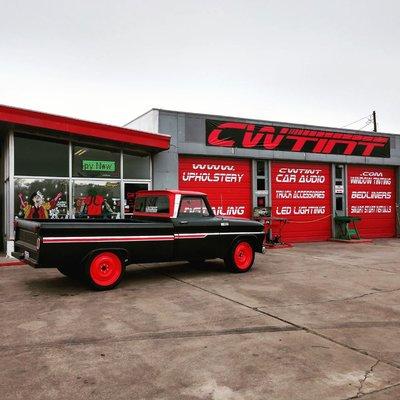 65 Chevy window tint and new glass