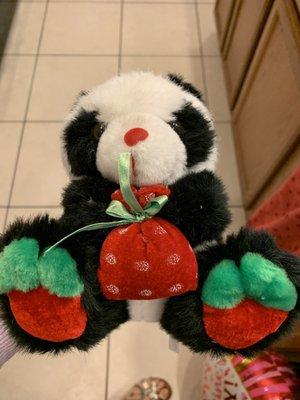 This is a Christmas themed bear that's dirty for VALENTINES DAY??? Awful!!!