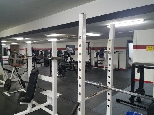 Basement Section of the Gym - The Iron Dungeon