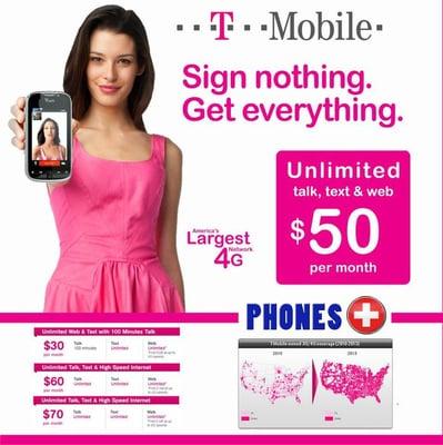 Phones Plus is an authorized T-Mobile Dealer