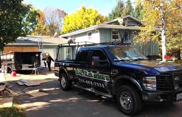 Residential re-roof