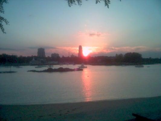 Sunset at Echo Bay Yacht Club