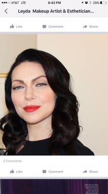 My pinup makeup look  on Laura Prepon, actress on Orange is the New Black (a.k.a Alex Vause).