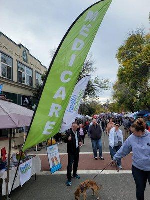 Proudly supporting our community through our presence at the Dover Apple Harvest Fest.