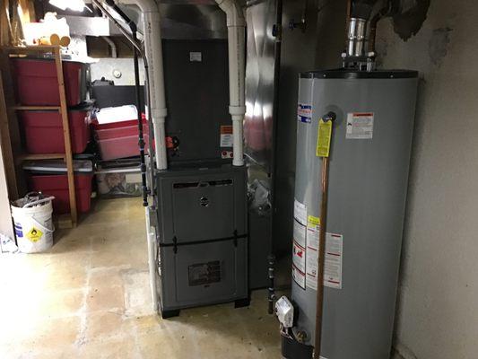 A New Furnace and A/C Install