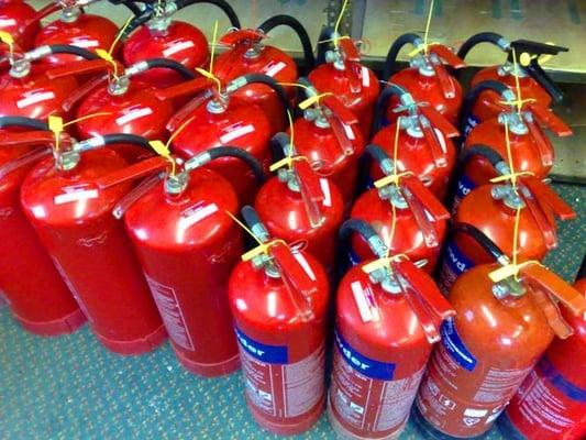 Fire extinguishers