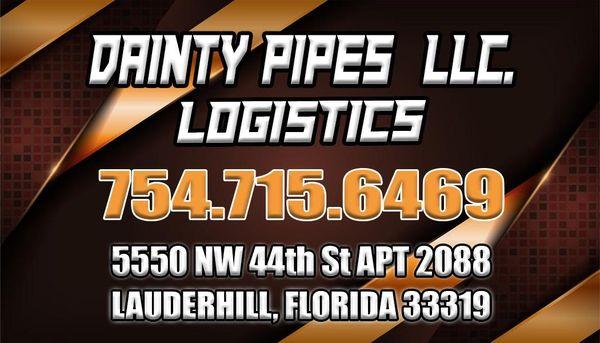 Dainty Pipes Logistics