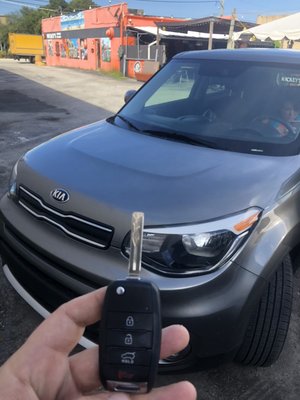 Kia remote key