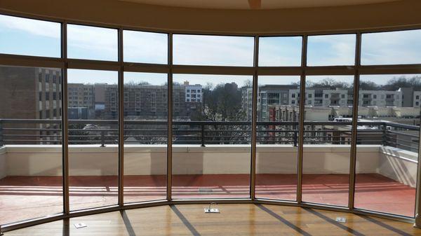 View from a condo at downtown Raleigh.