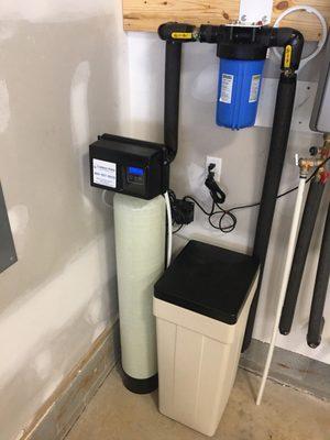 A new Water Softener installed in a Goochland home.