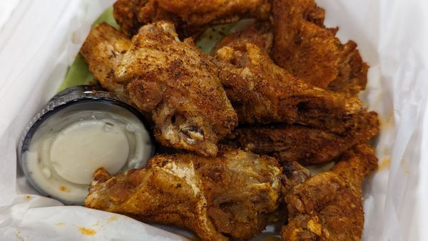 Cajun Dry Rub Wings. Super yummy!