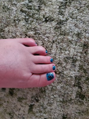 My pedicure