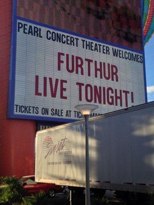 Went to see FURTHUR in Las Vegas