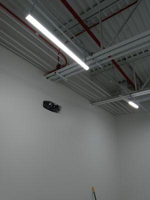 Lighting and emergency install