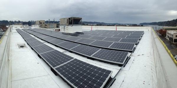 Olympia City Hall Solar Array: 25kW with 92 Itek Energy modules