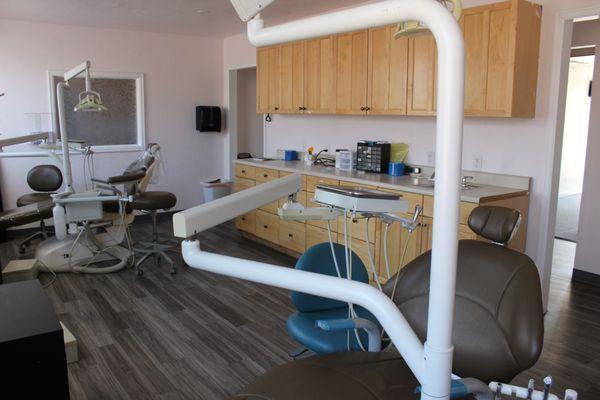 Part of our inside clinic.