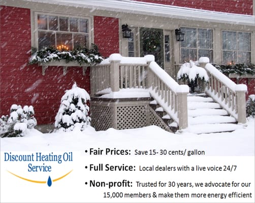 We offer a Discount Heating Oil Service