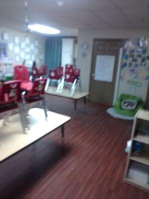 Classroom floors cleaned