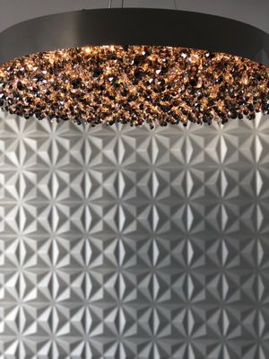 Metallic 3D Diamond Modern Wall Décor