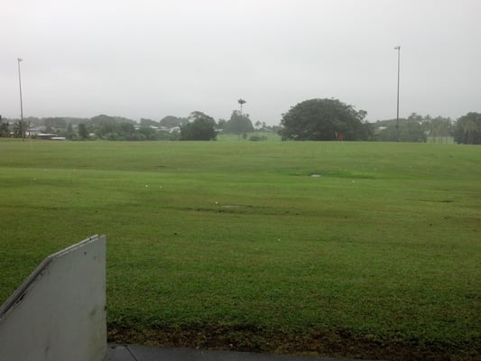 Driving range.