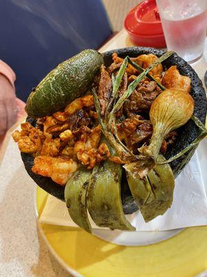 Molcajete bowl.