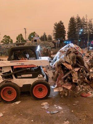 Garbage hauling and junk removal