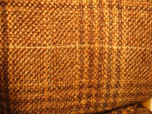 bottom of sleeve repair: french and inweaving