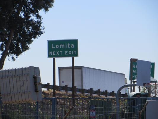 we are a few blocks north of Lomita