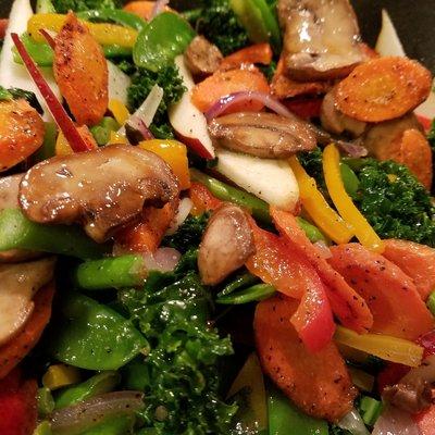 Vegetable Stir-fry.