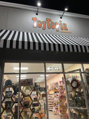 Come on in and check out the Toy Topia toy store!