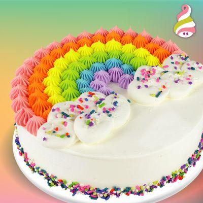 Over the Rainbow Cake!