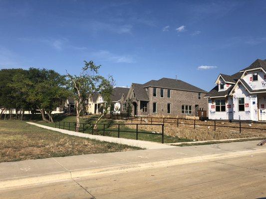 New home subdivision in Euless Texas. 
972-214-9860.