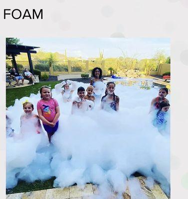 Foam parties