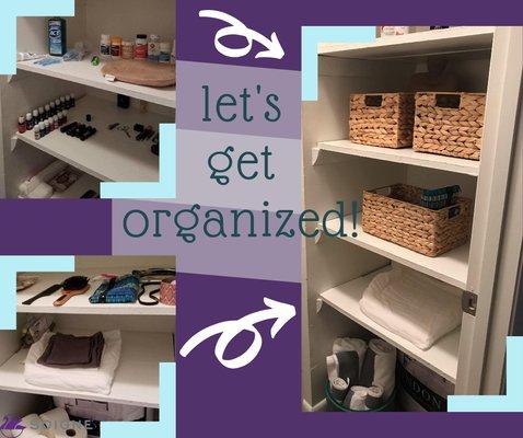 Before & After Organization