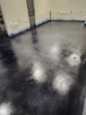 Black Stain Concrete