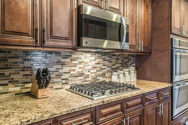 Brown Traditional Style Cabinetry