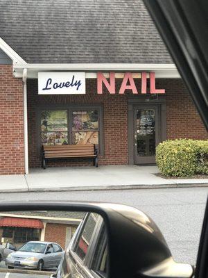 The nail salon. Next to Jersey Mike's Subs.