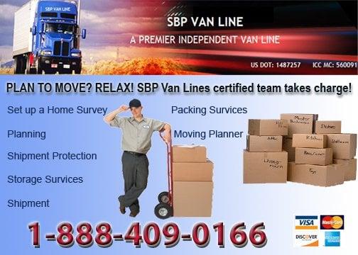 SBP Moving and Storage