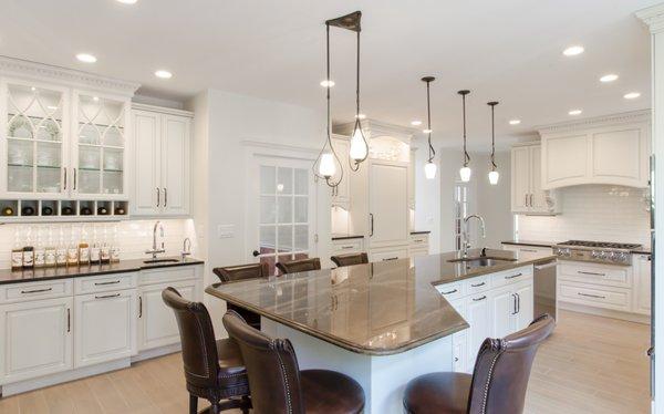 Beautiful polished stone countertops Westford, MA.