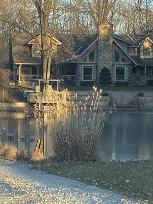 Bed & breakfast with pond view