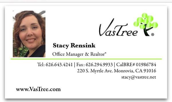 Stacy Rensink - VasTree Real Estate