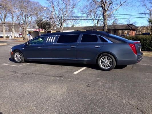 We also offer limo tint if you are interested in having darker than the average tint. The tint on the back of this window is 5%.