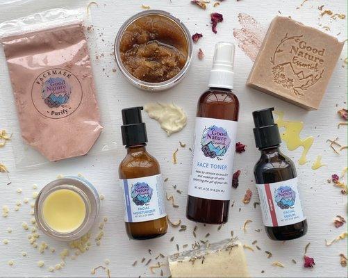 All Natural Skincare Line