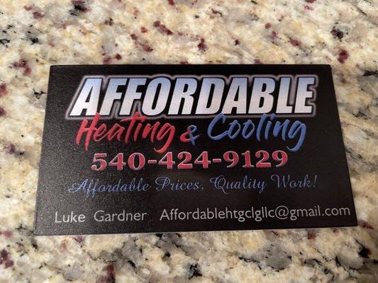 Affordable Heating & Cooling