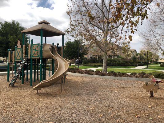 Playground behind the clubhouse