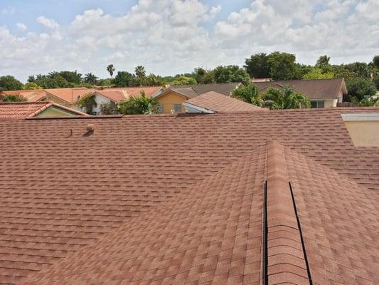 GAF Dimensional Shingle Roof, Complete with GAF Accessories