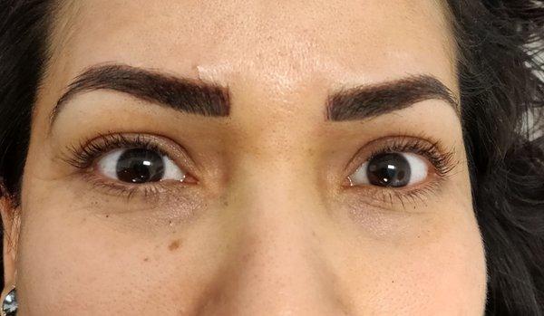 Permanent Eyebrows shading..!