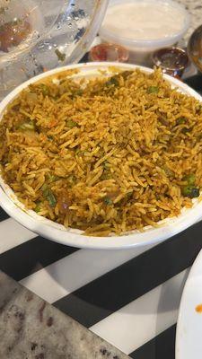 Terrible mutton biryani