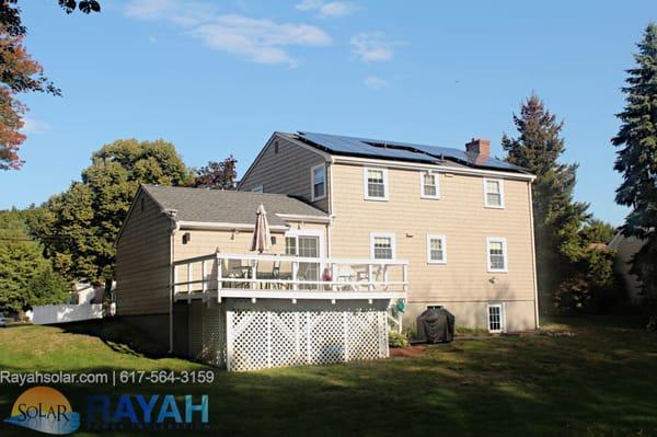 Solar Installation: Jim McCormick  - Dedham, MA