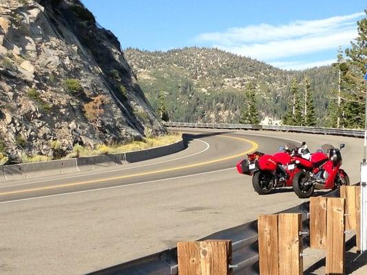 Bikes in the Mountains.